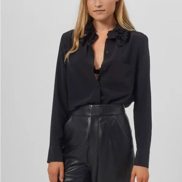 Equipment Tops - EQUIPMENT Edelie Silk Blouse